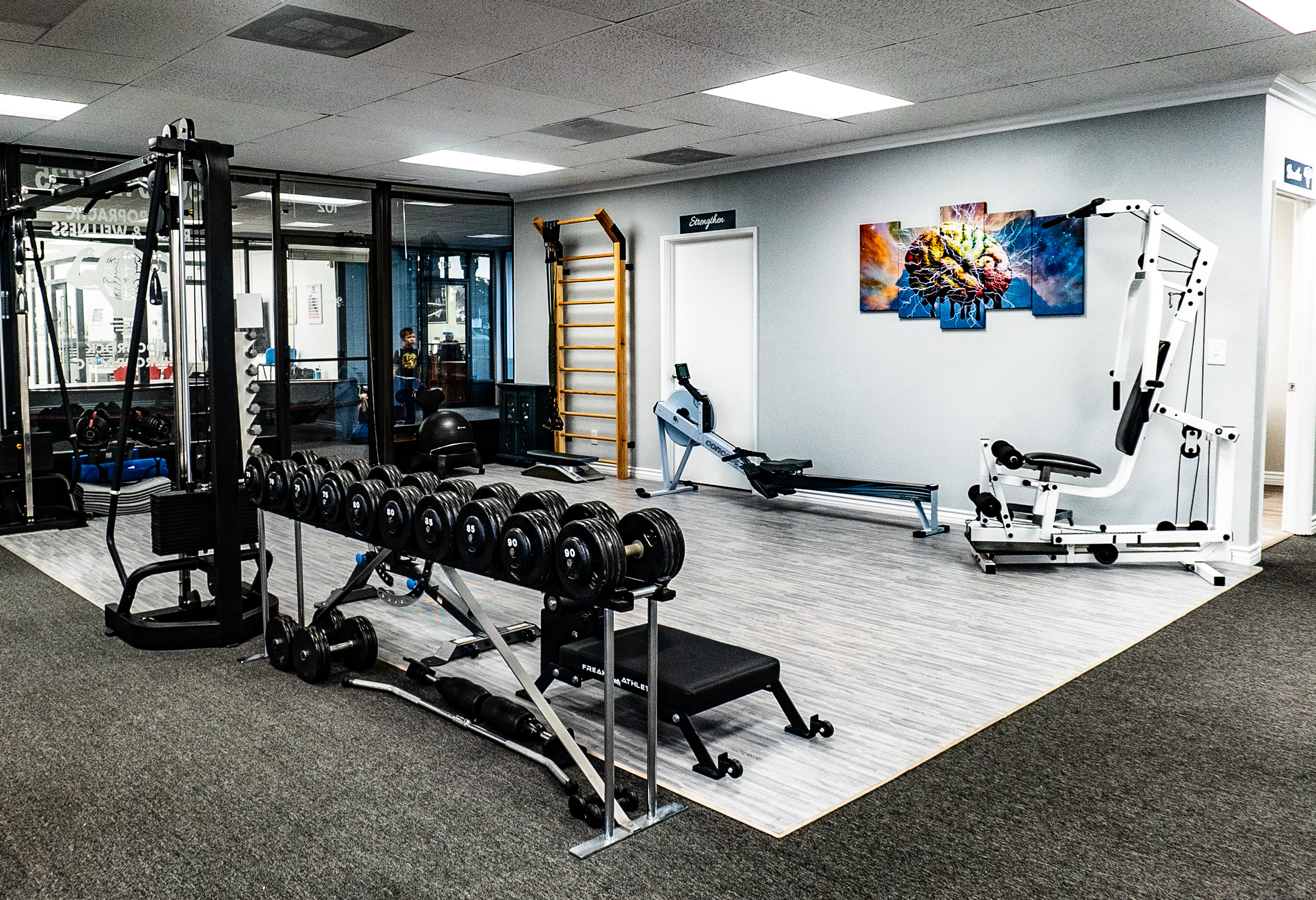 NeuroGym training equipment for brain-body coordination exercises